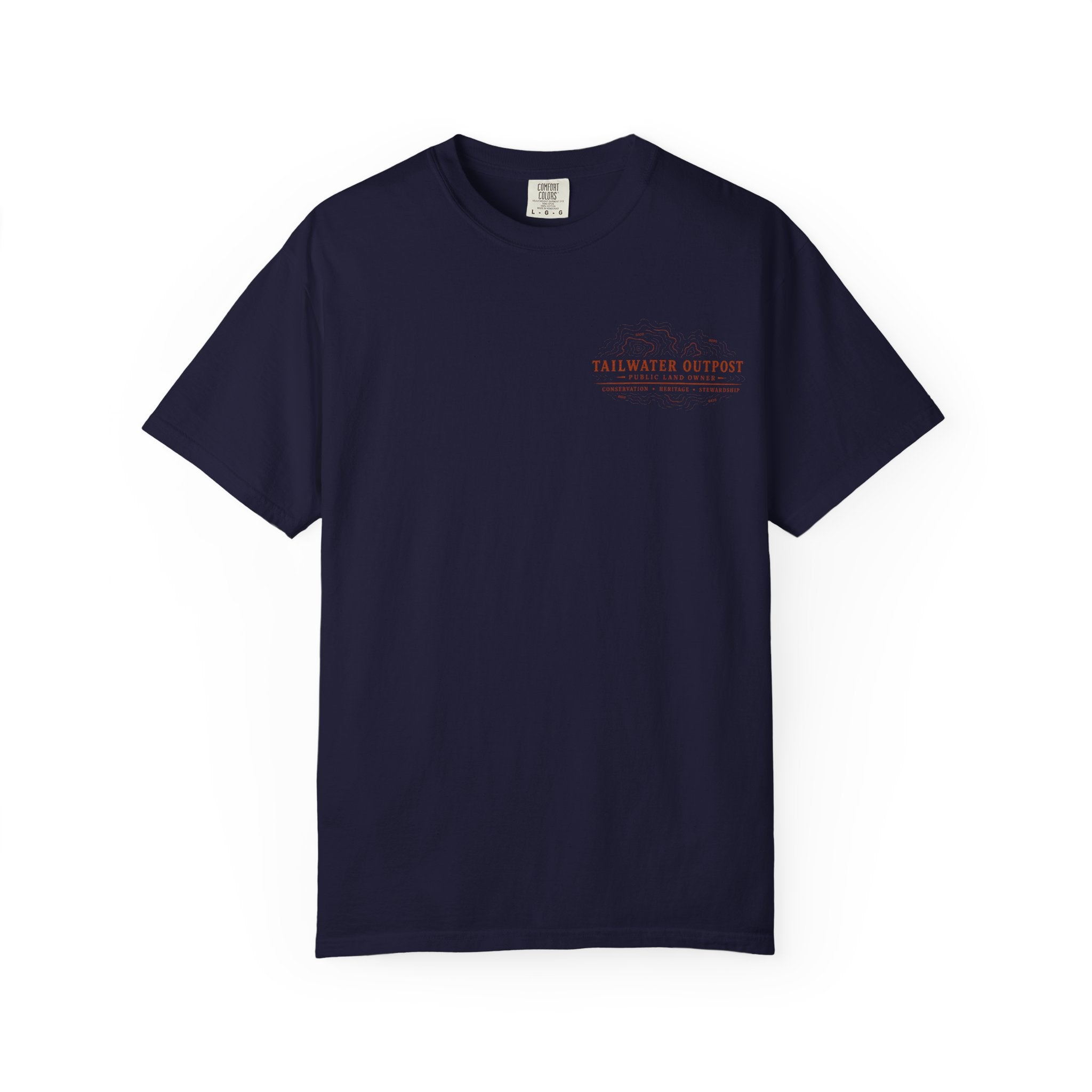 Tailwater Outpost - Public Land Series | Contour Edition Tee