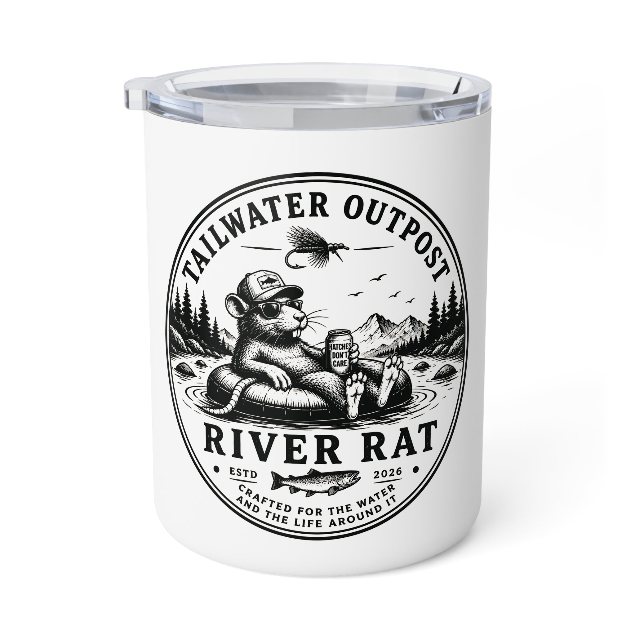 Tailwater Outpost - River Rat 10 oz Insulated Camp Mug