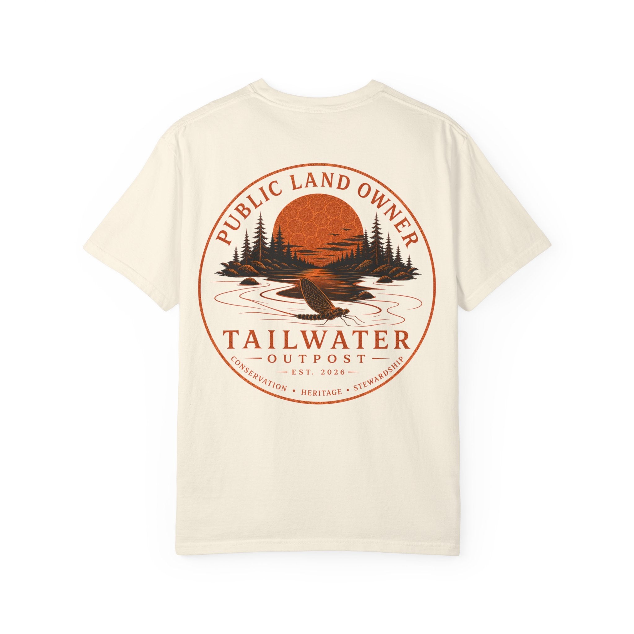 Tailwater Outpost - Public Land Series | Contour Edition Tee