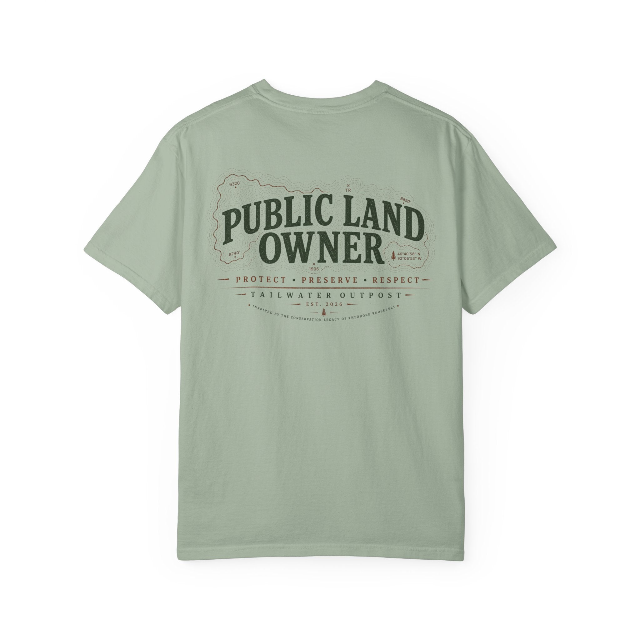 Tailwater Outpost - Public Land Series (The Steward Edition) Tee