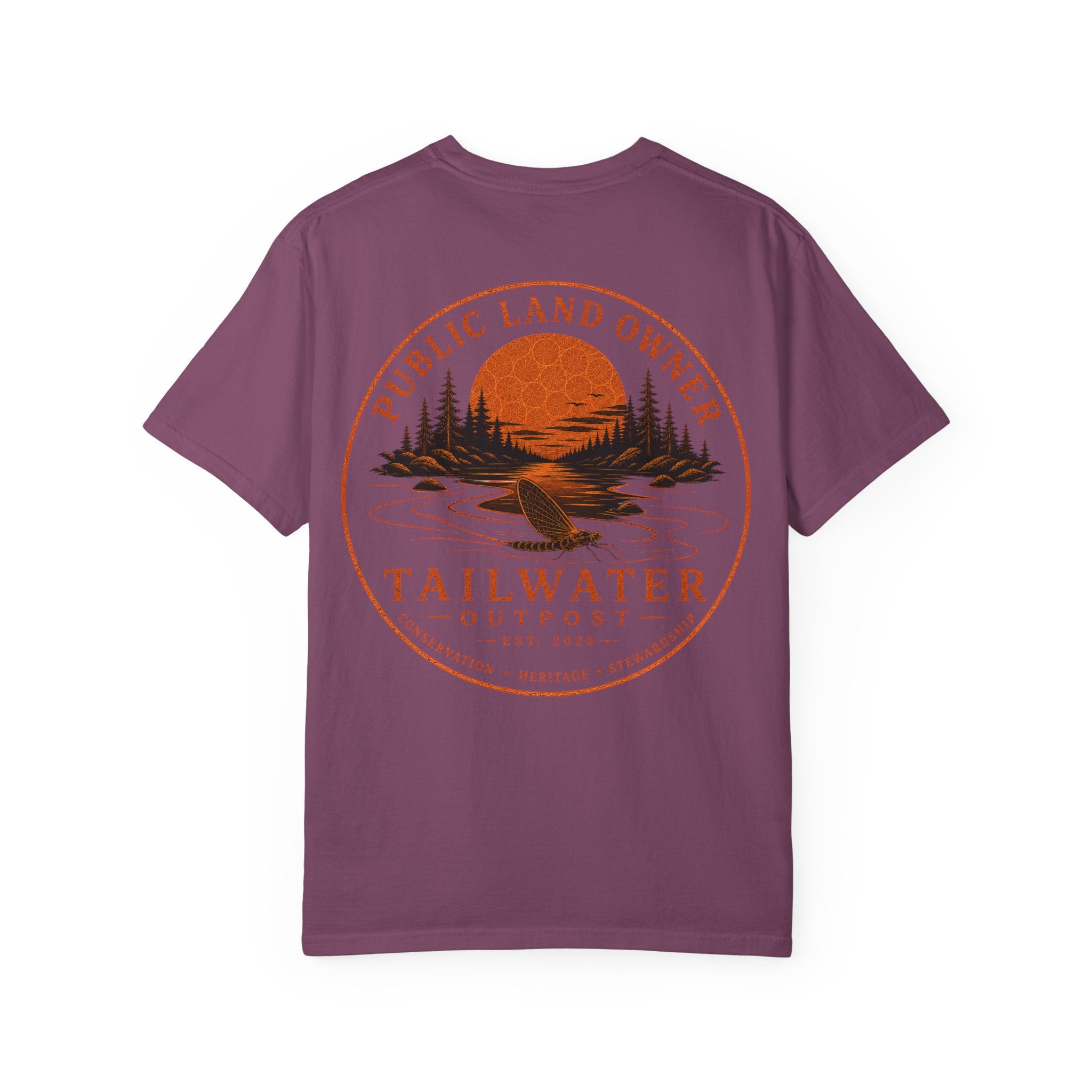 Tailwater Outpost - Public Land Series | Contour Edition Tee