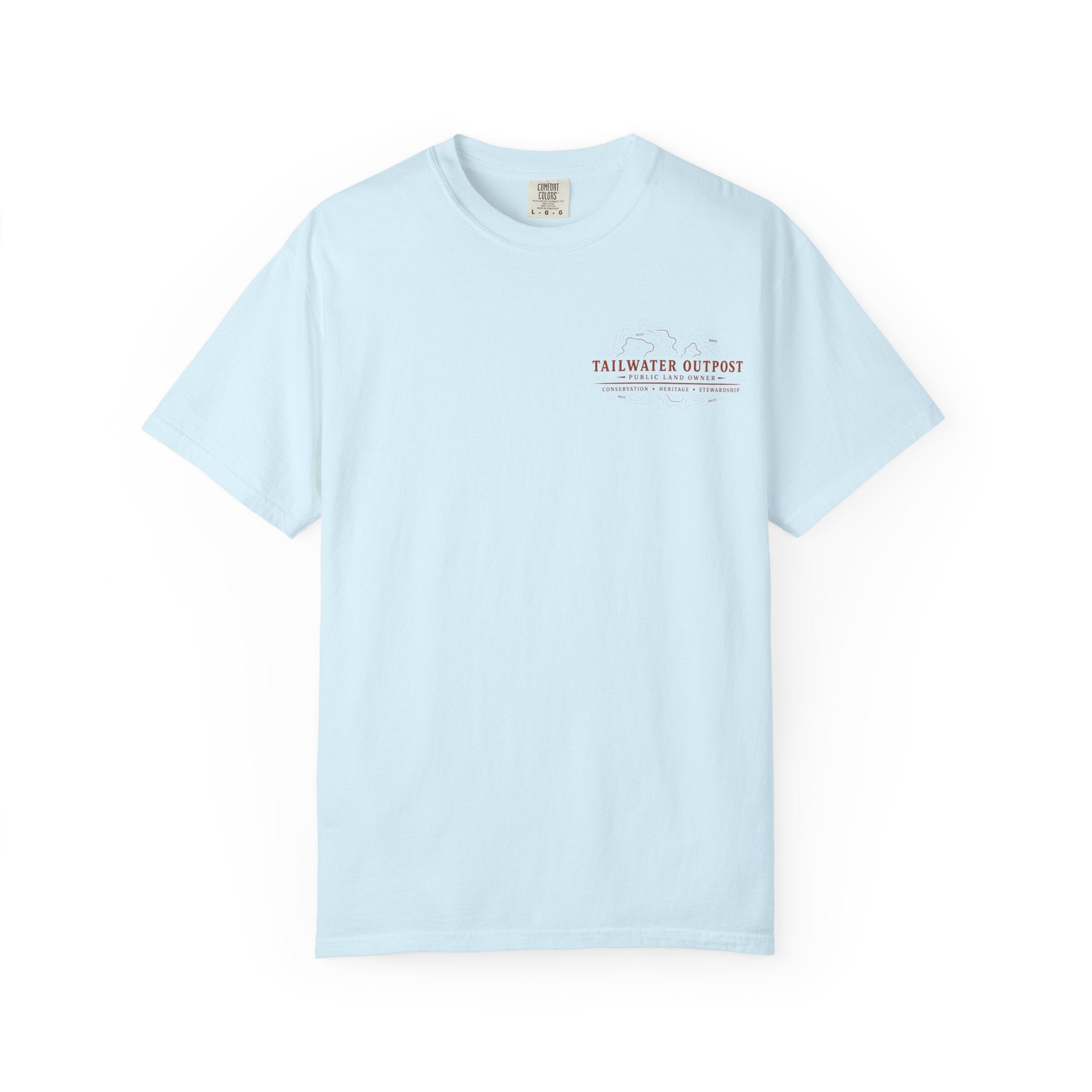 Tailwater Outpost - Public Land Series | Contour Edition Tee