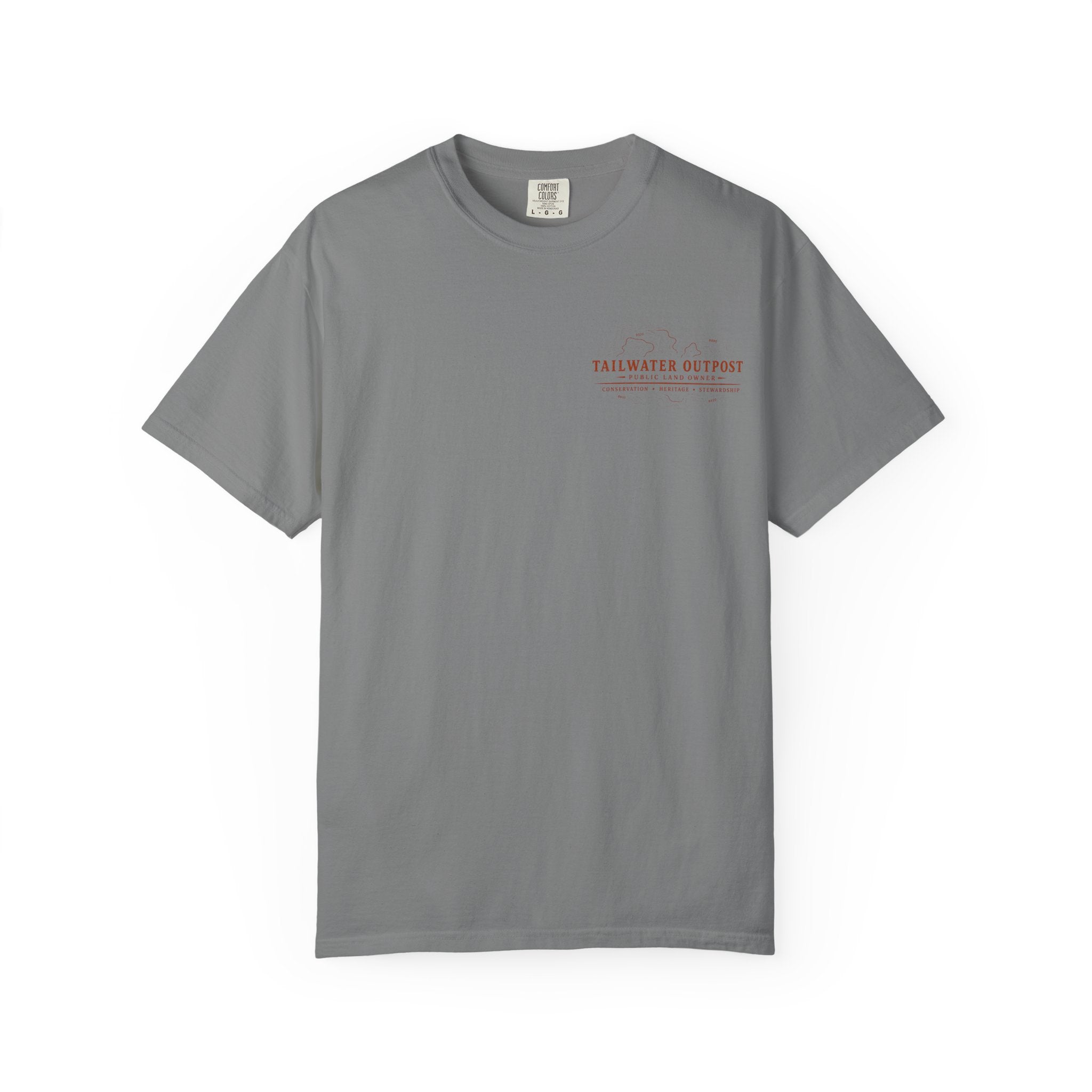 Tailwater Outpost - Public Land Series | Contour Edition Tee