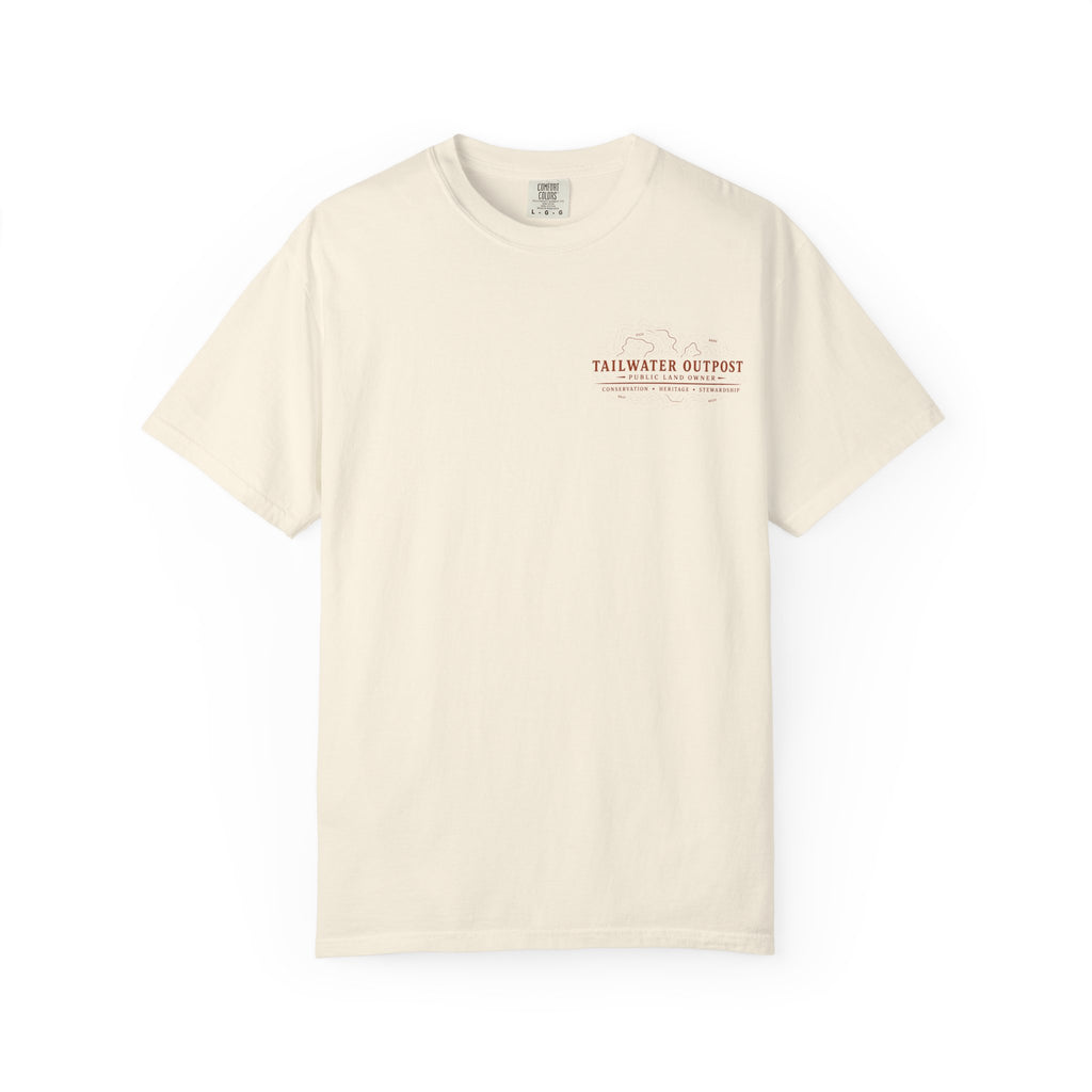 Tailwater Outpost - Public Land Series | Contour Edition Tee