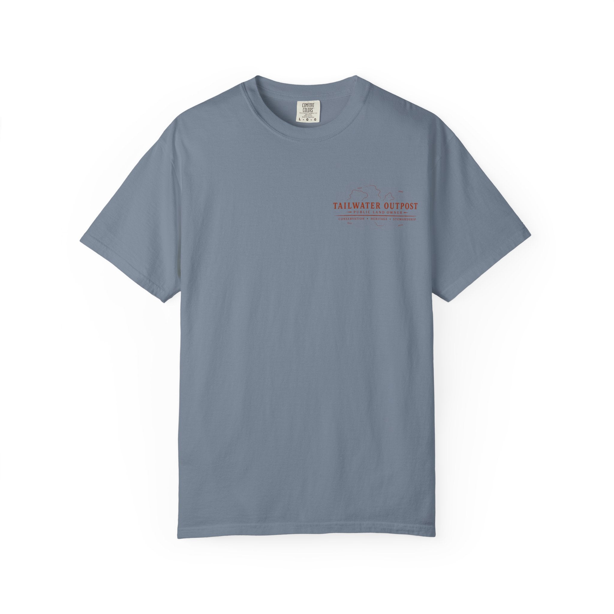 Tailwater Outpost - Public Land Series | Contour Edition Tee