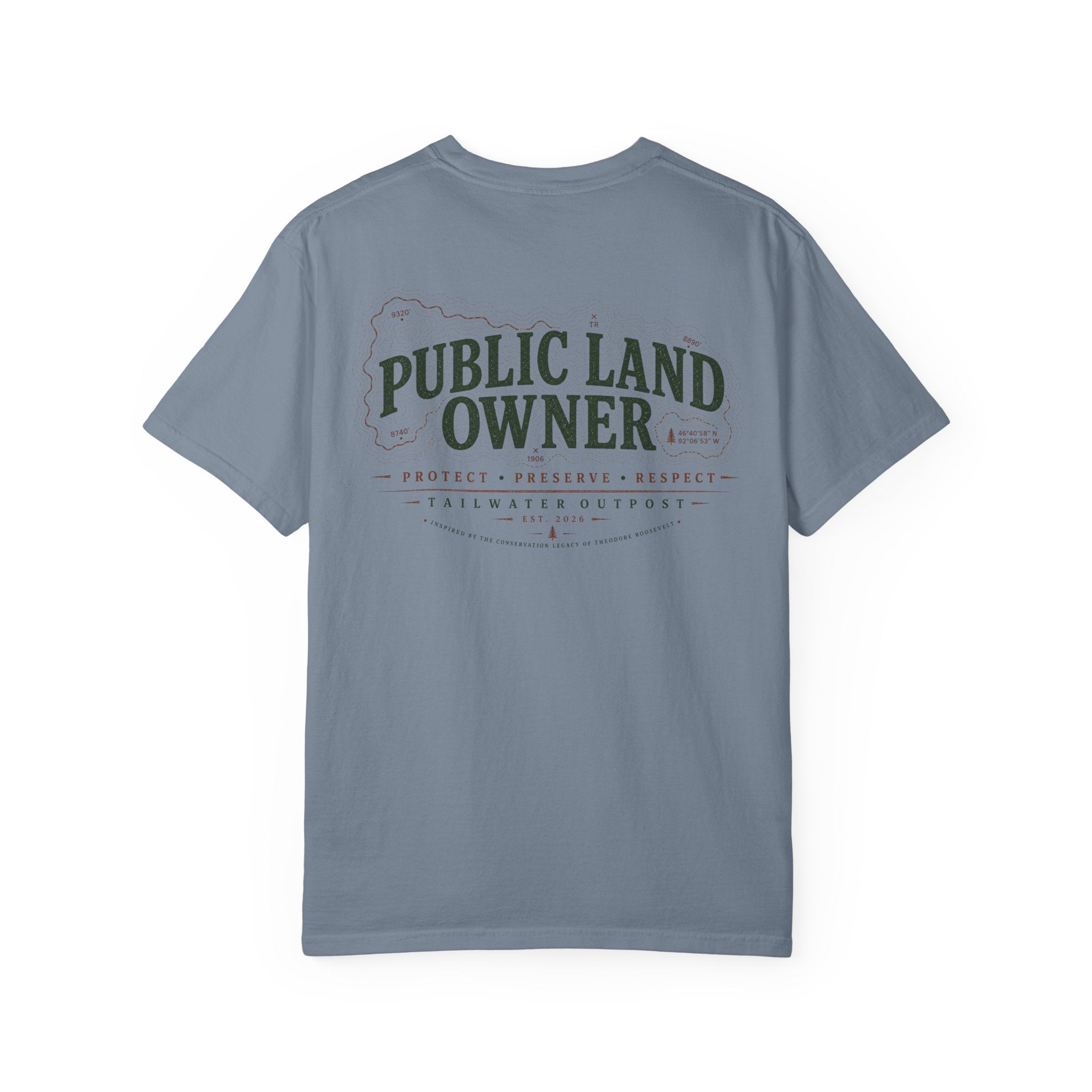Tailwater Outpost - Public Land Series (The Steward Edition) Tee