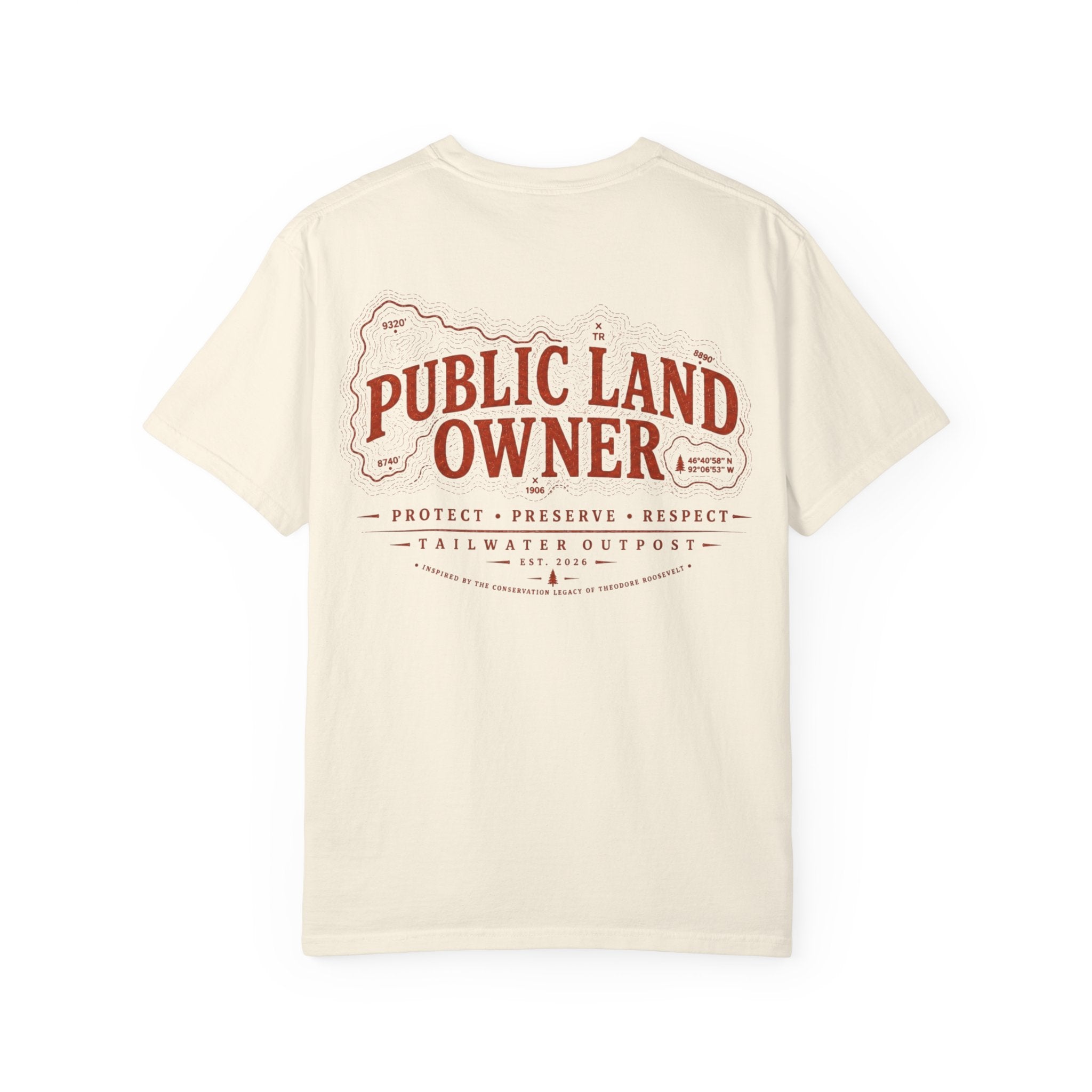 Tailwater Outpost - Public Land Series (The Steward Edition) Tee