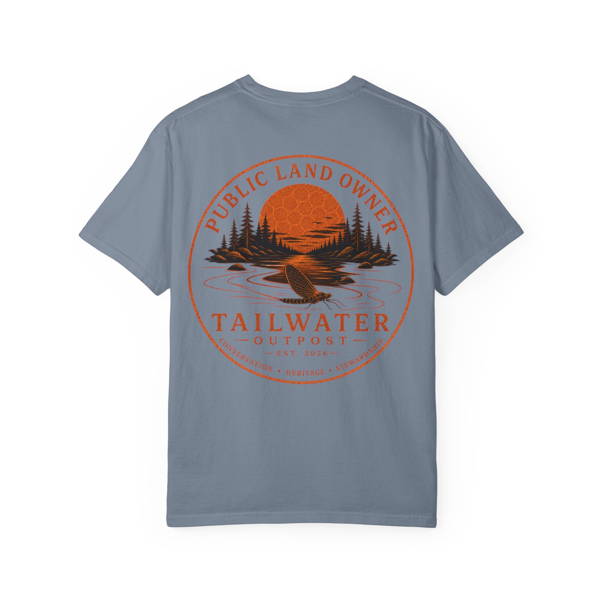 Tailwater Outpost - Public Land Series | Contour Edition Tee