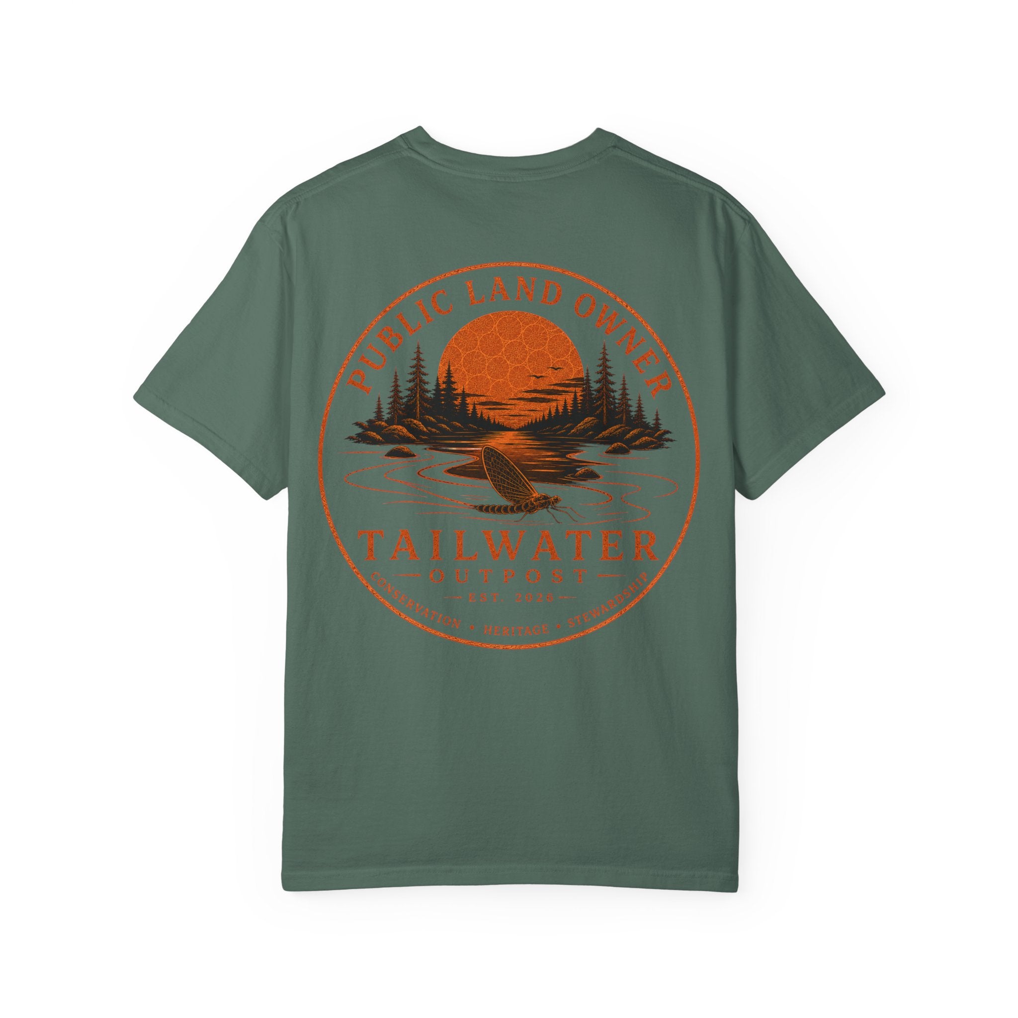 Tailwater Outpost - Public Land Series | Contour Edition Tee