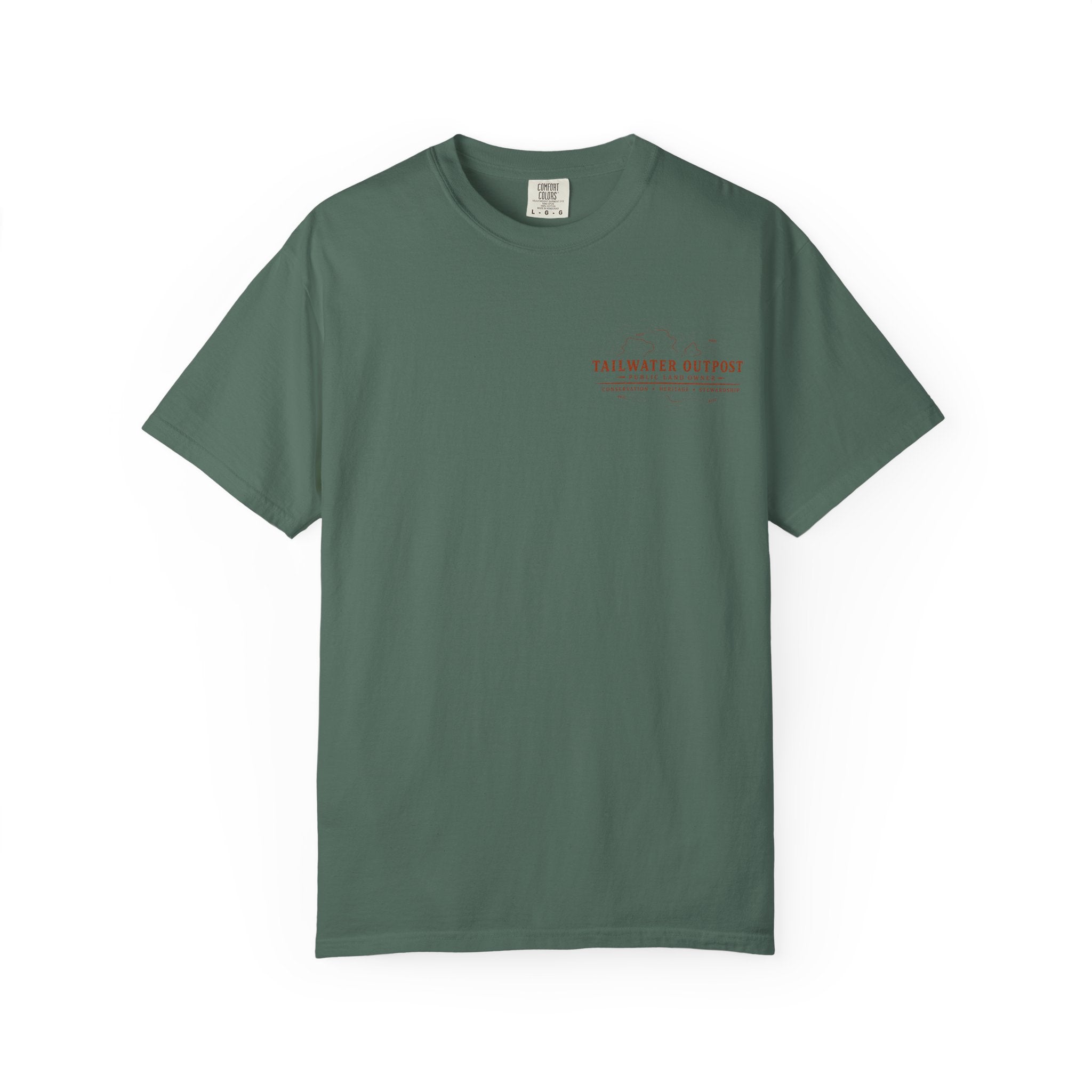 Tailwater Outpost - Public Land Series | Contour Edition Tee