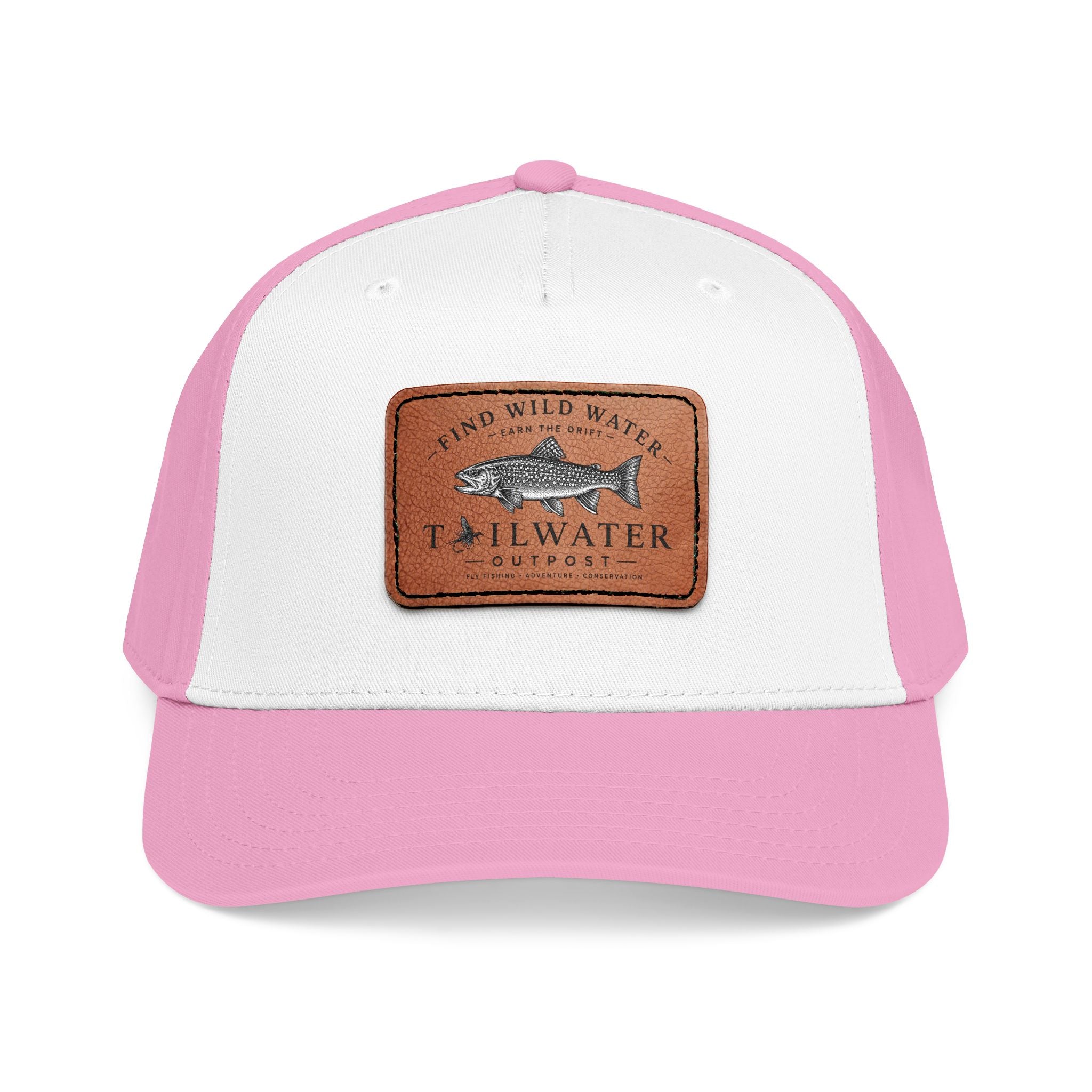 Tailwater Outpost - Find Wild Water Leather Patch Hat