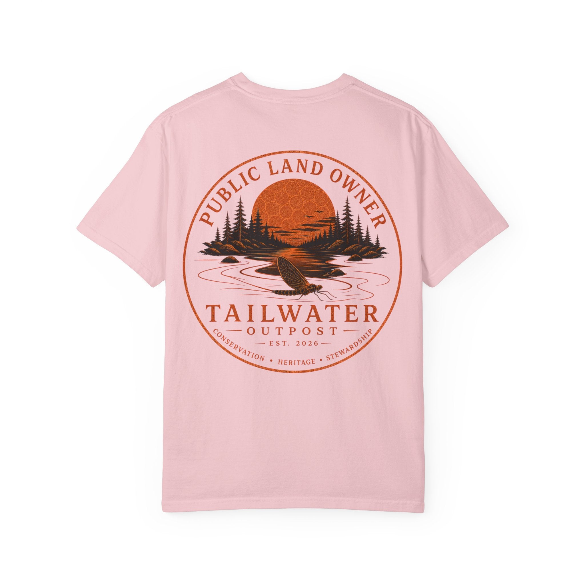 Tailwater Outpost - Public Land Series | Contour Edition Tee
