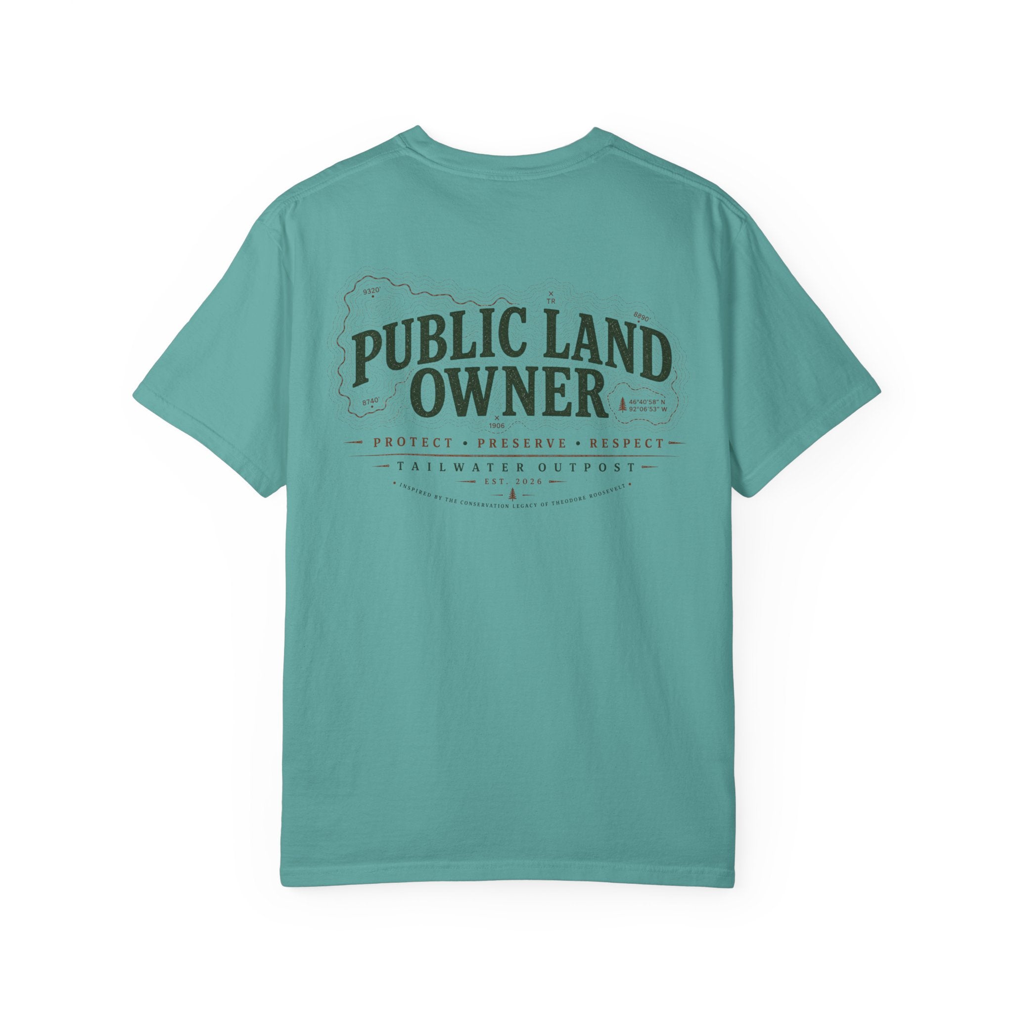 Tailwater Outpost - Public Land Series (The Steward Edition) Tee