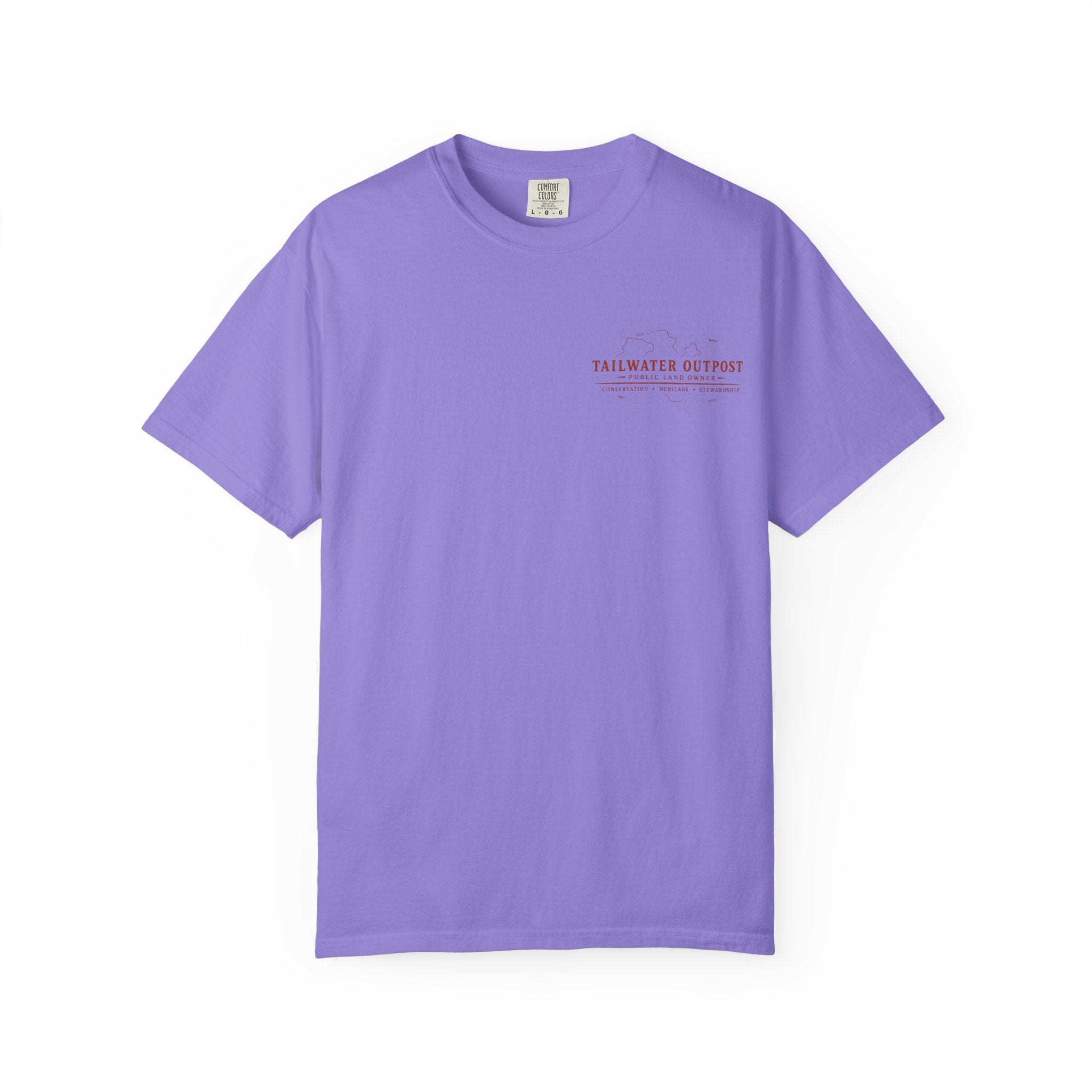 Tailwater Outpost - Public Land Series | Contour Edition Tee