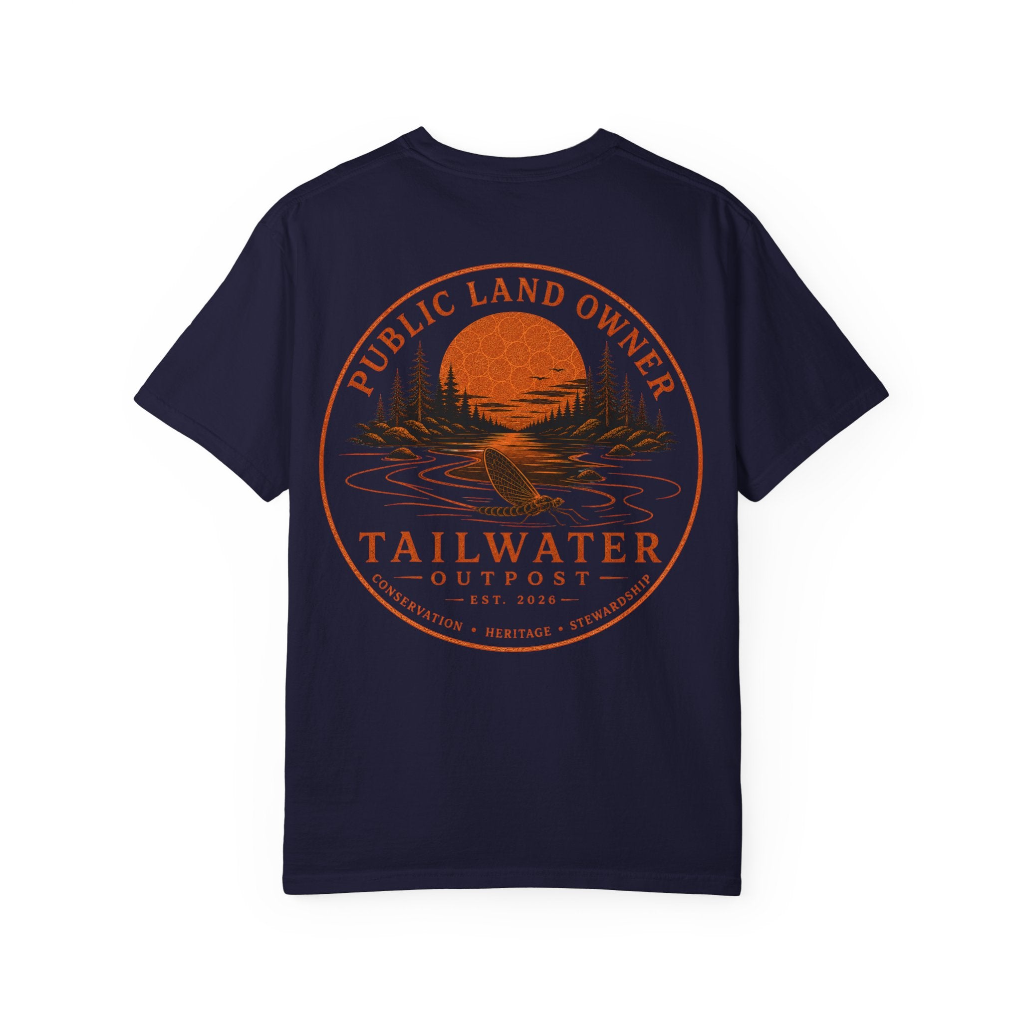Tailwater Outpost - Public Land Series | Contour Edition Tee