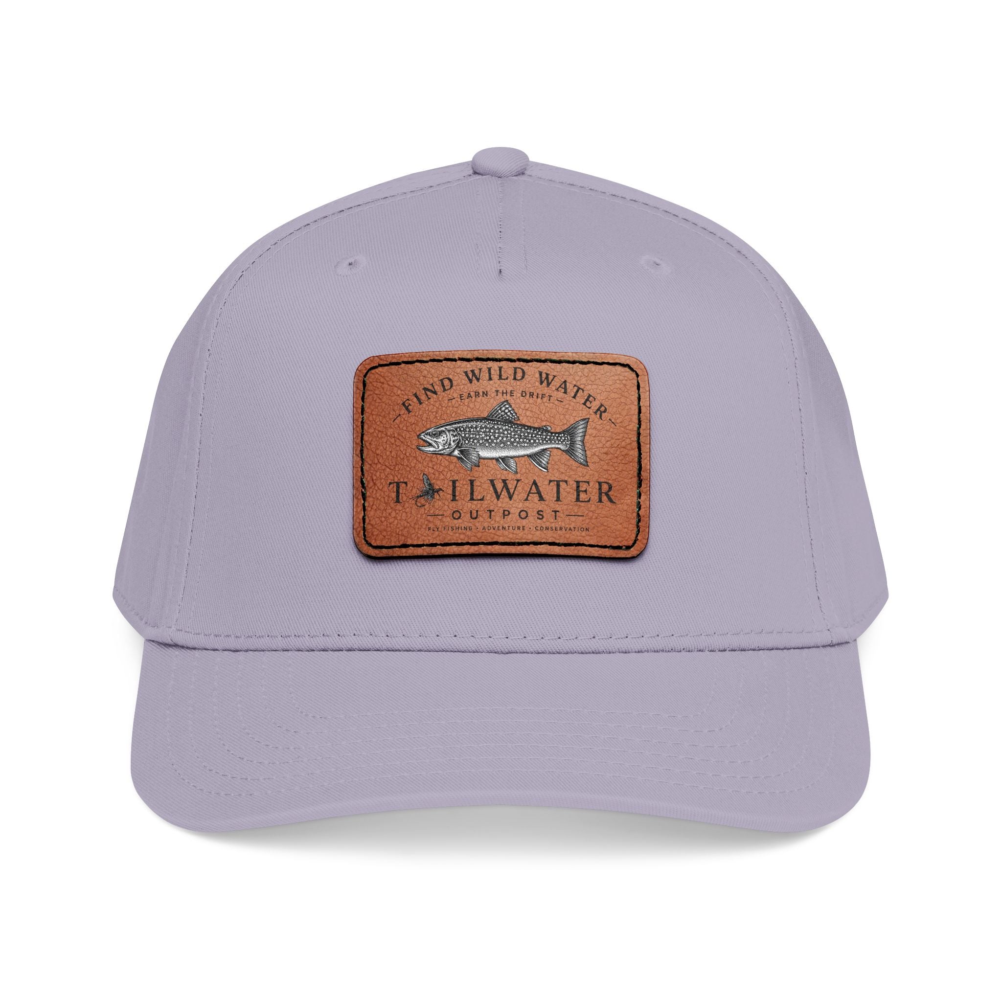 Tailwater Outpost - Find Wild Water Leather Patch Hat