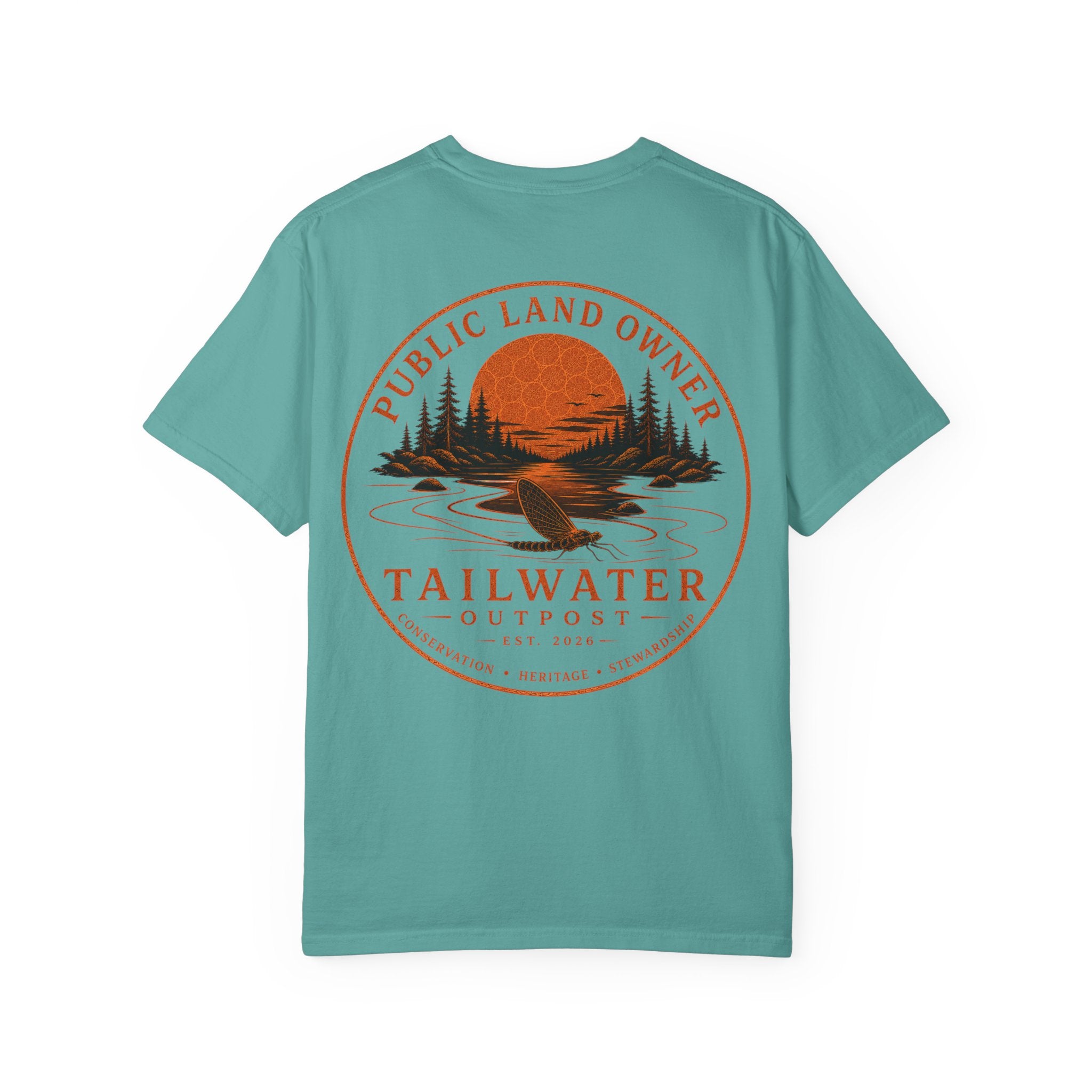 Tailwater Outpost - Public Land Series | Contour Edition Tee