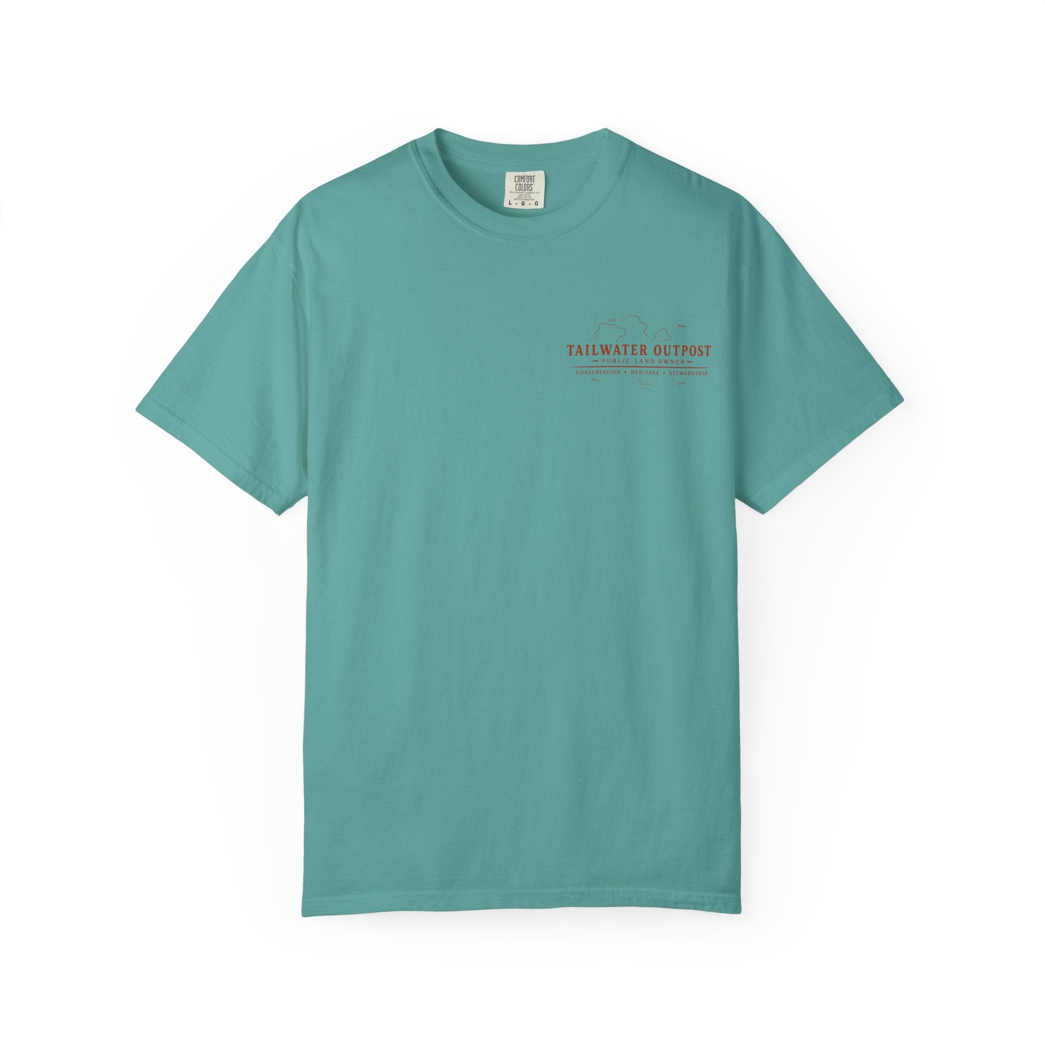 Tailwater Outpost - Public Land Series | Contour Edition Tee