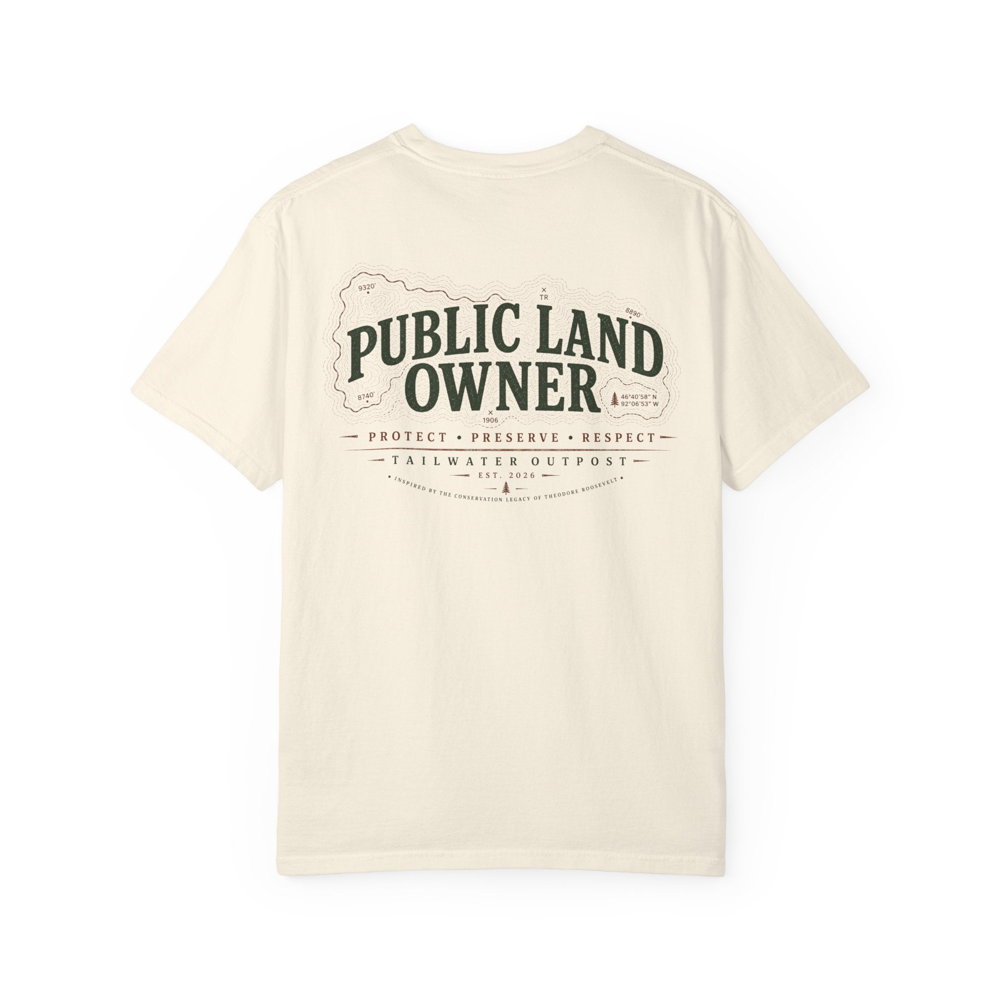 Tailwater Outpost - Public Land Series (The Steward Edition) Tee