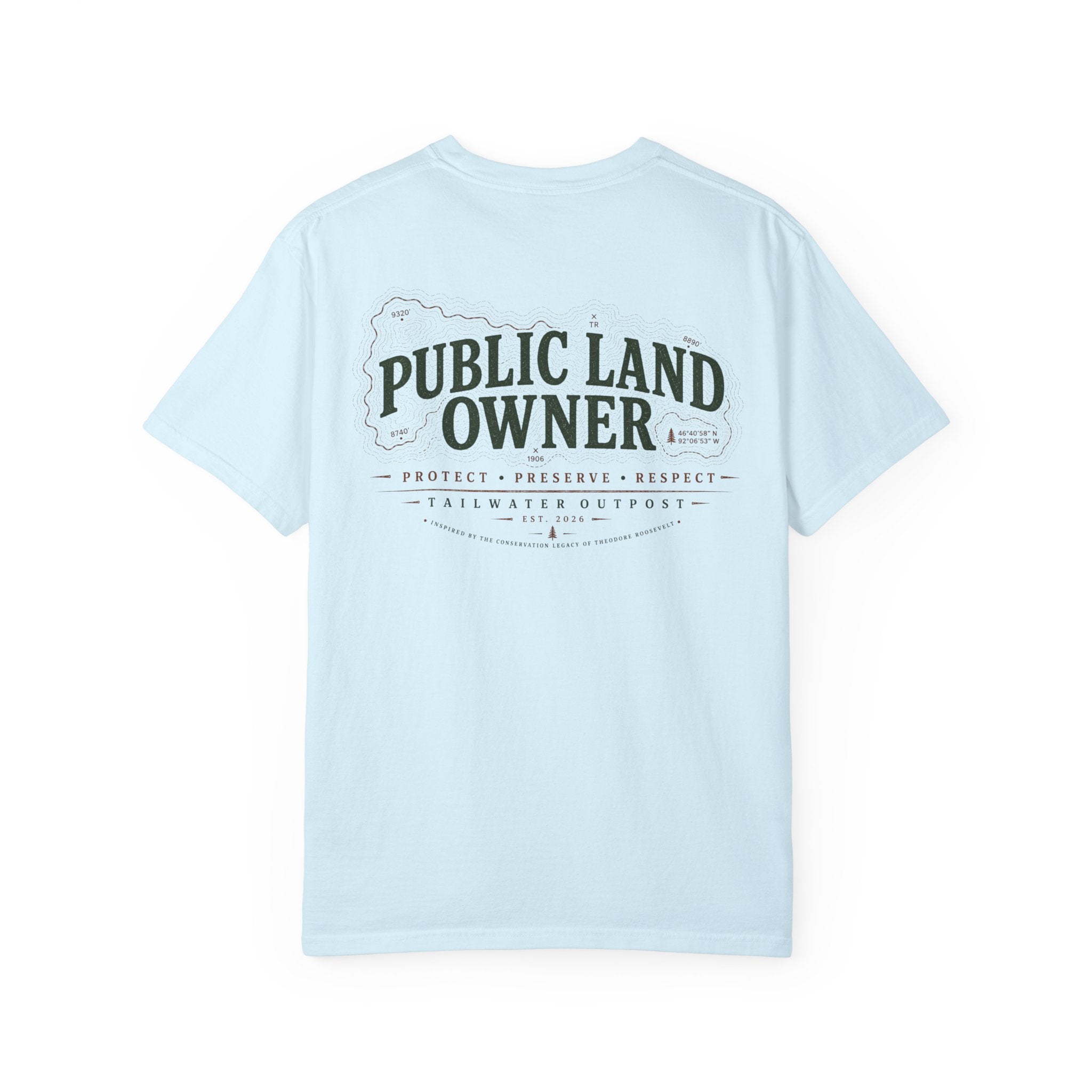Tailwater Outpost - Public Land Series (The Steward Edition) Tee