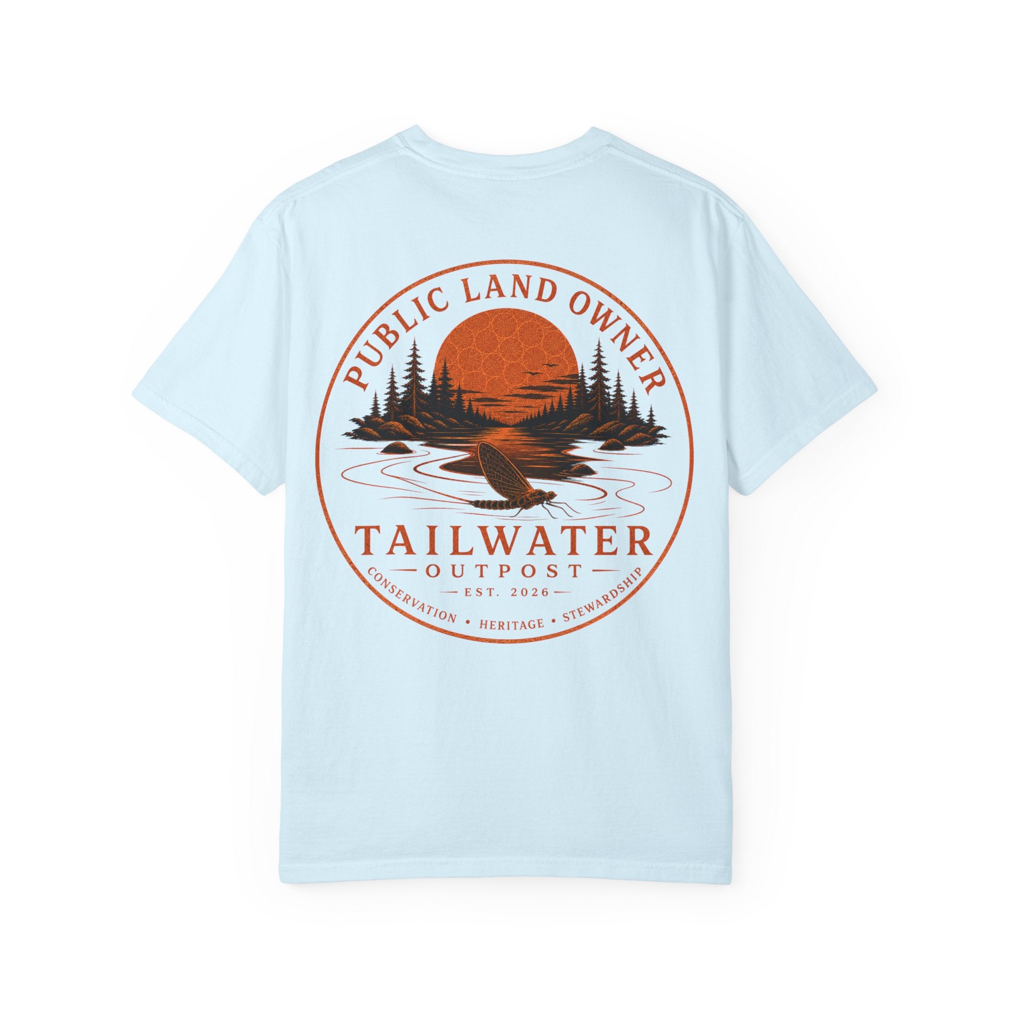 Tailwater Outpost - Public Land Series | Contour Edition Tee