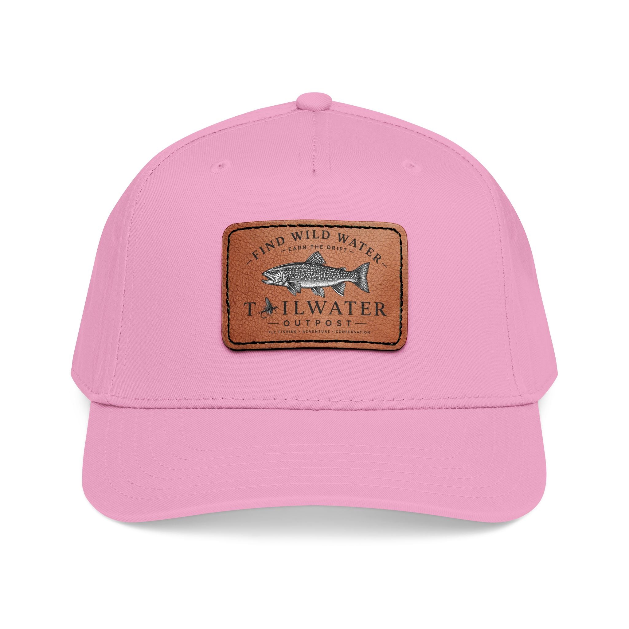 Tailwater Outpost - Find Wild Water Leather Patch Hat