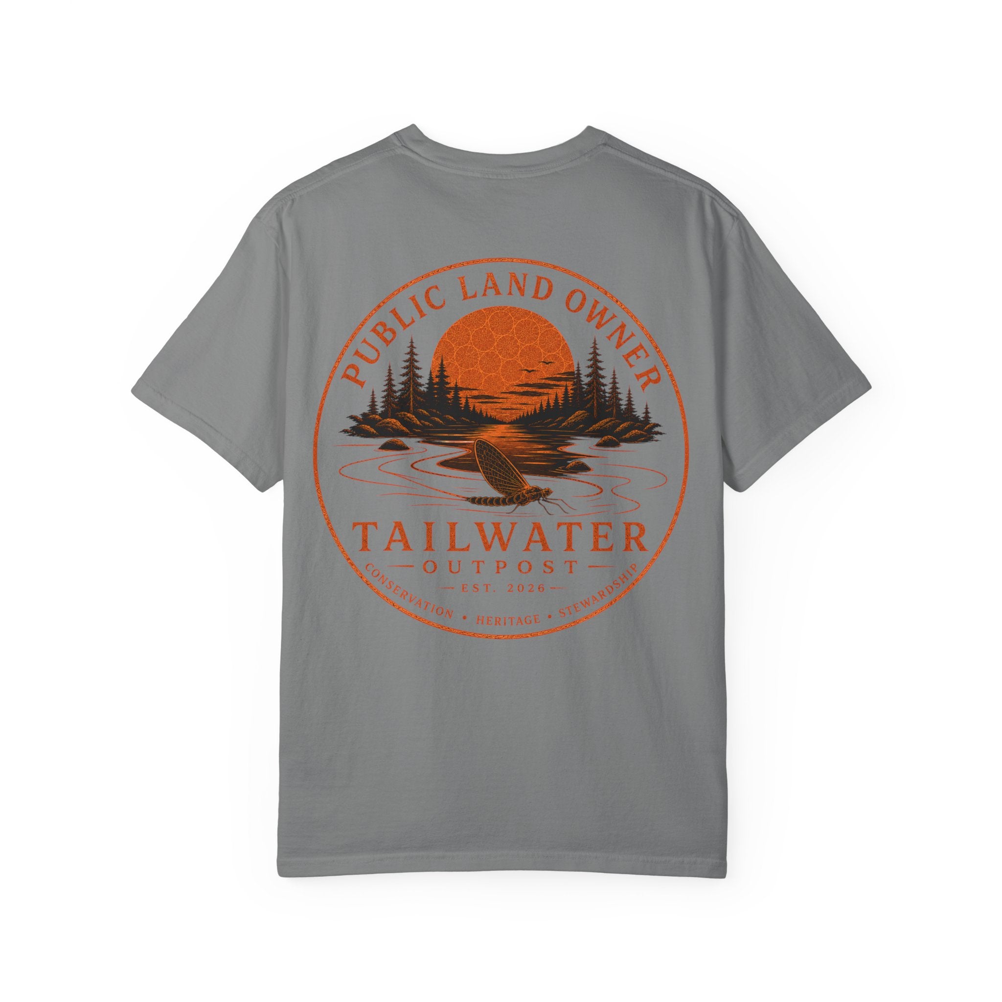 Tailwater Outpost - Public Land Series | Contour Edition Tee