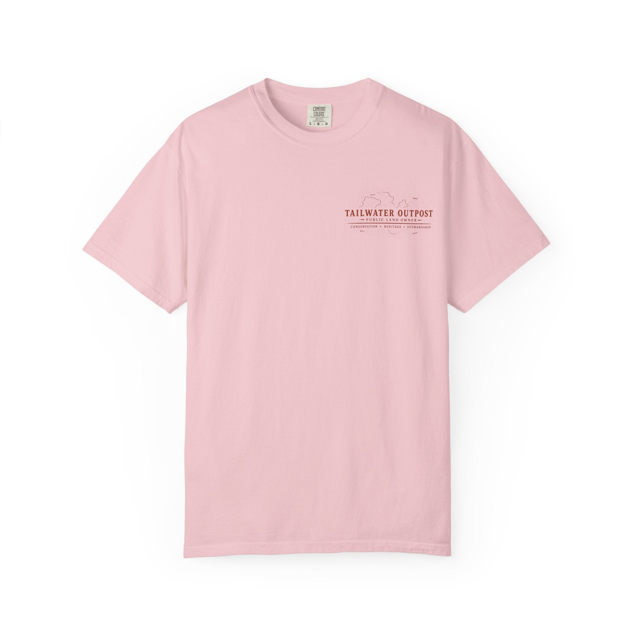 Tailwater Outpost - Public Land Series | Contour Edition Tee