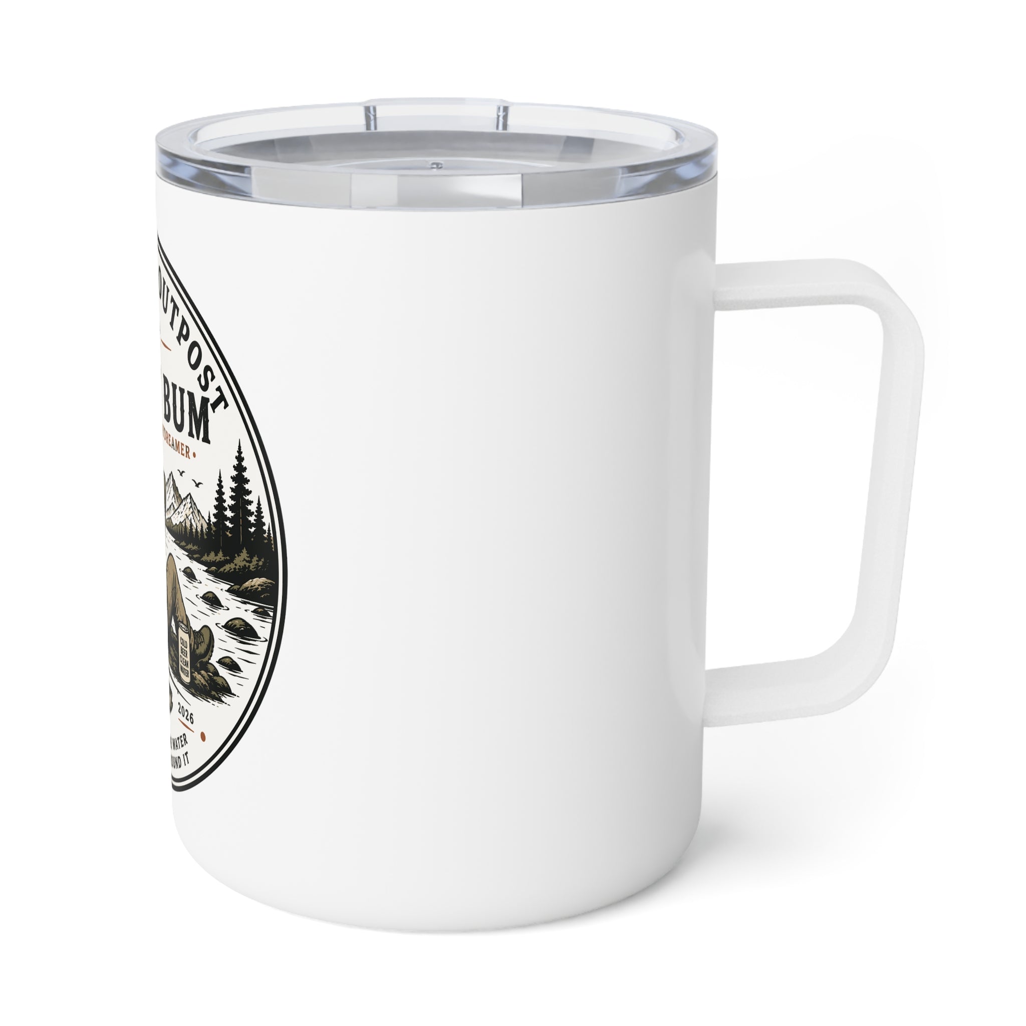 Tailwater Outpost - Trout Bum 10 oz Insulated Camp Mug