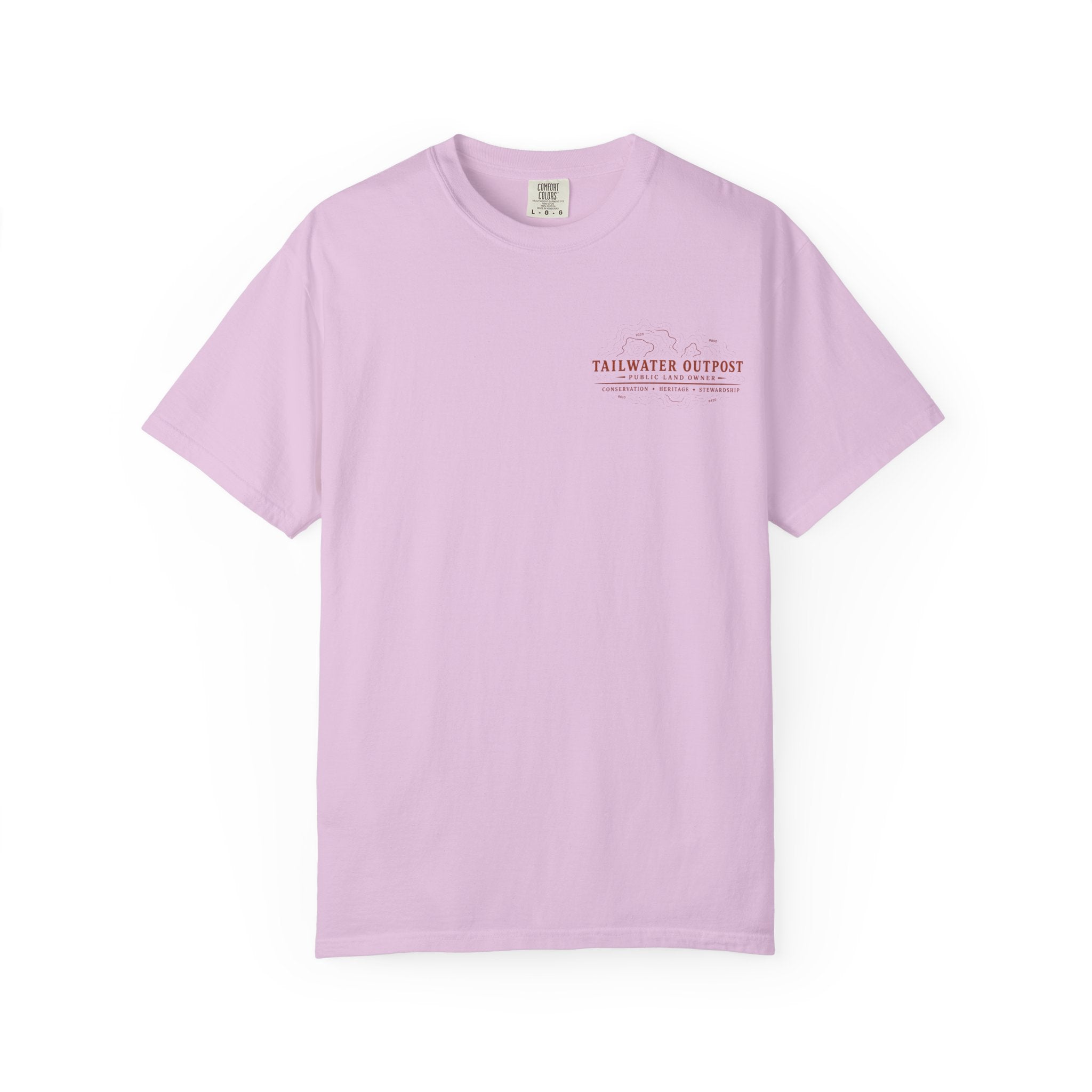 Tailwater Outpost - Public Land Series | Contour Edition Tee